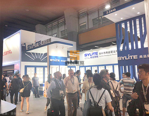 照明展會設計搭建案例